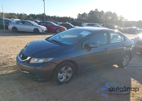 2013 Honda Civic Lx z USA, uszkodzony, nr VIN 2HGFB2F52DH550466